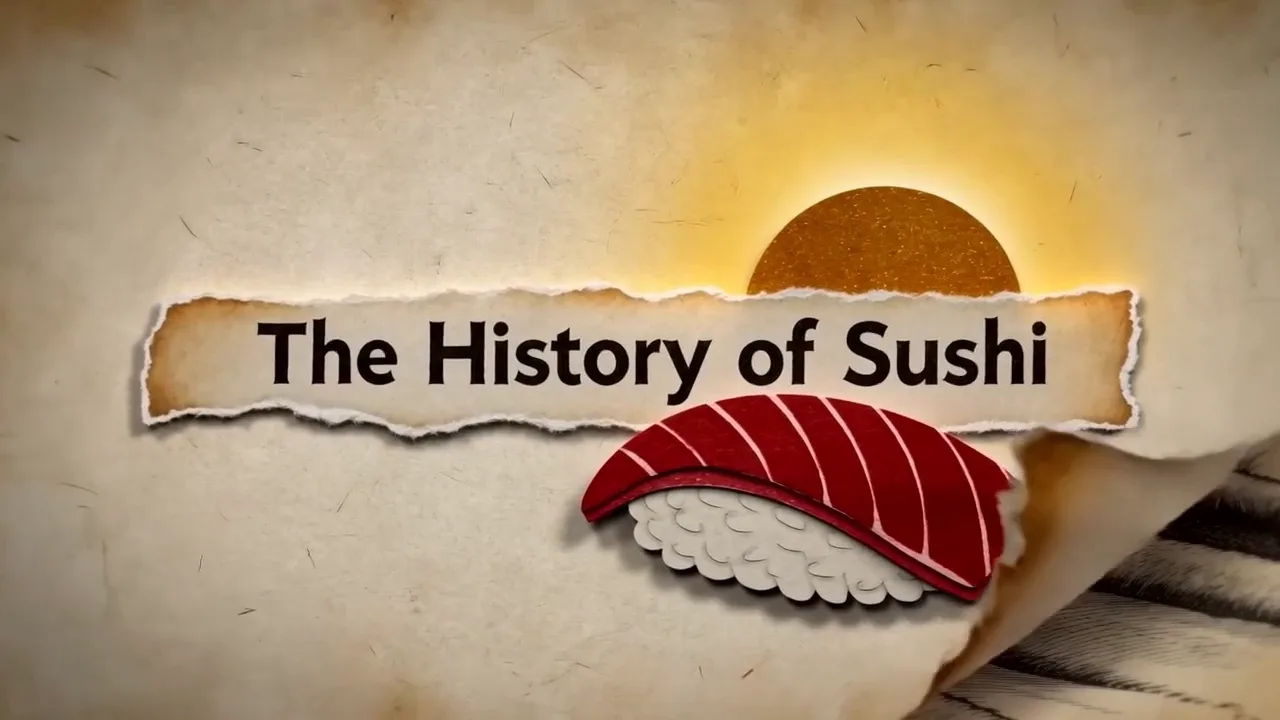 The History of Sushi. Illustrated explainer